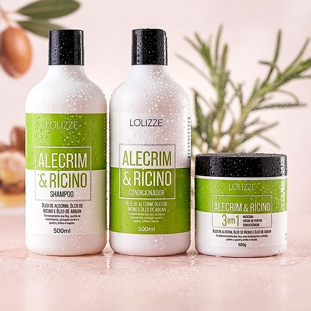 Kit Alecrim Antiqueda Lolizze