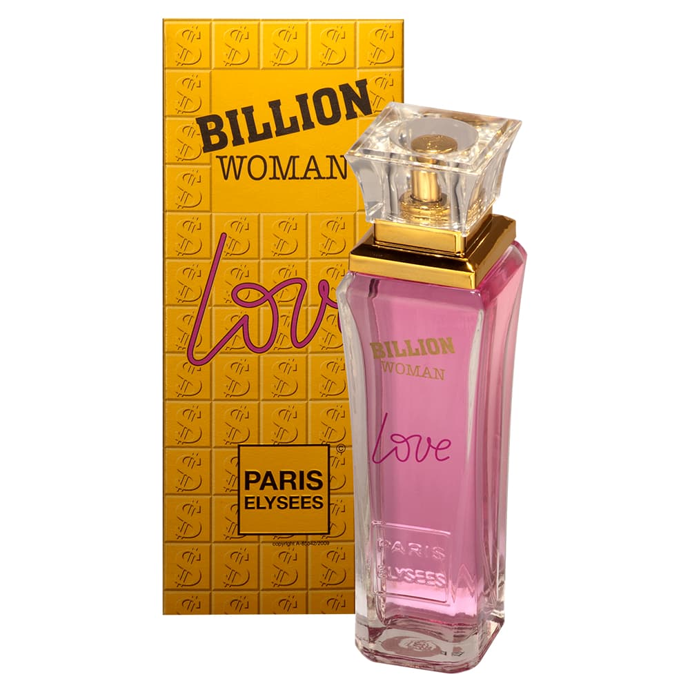 Perfume ORIGINAL Billion Woman Love 100ml - Paris Elysses