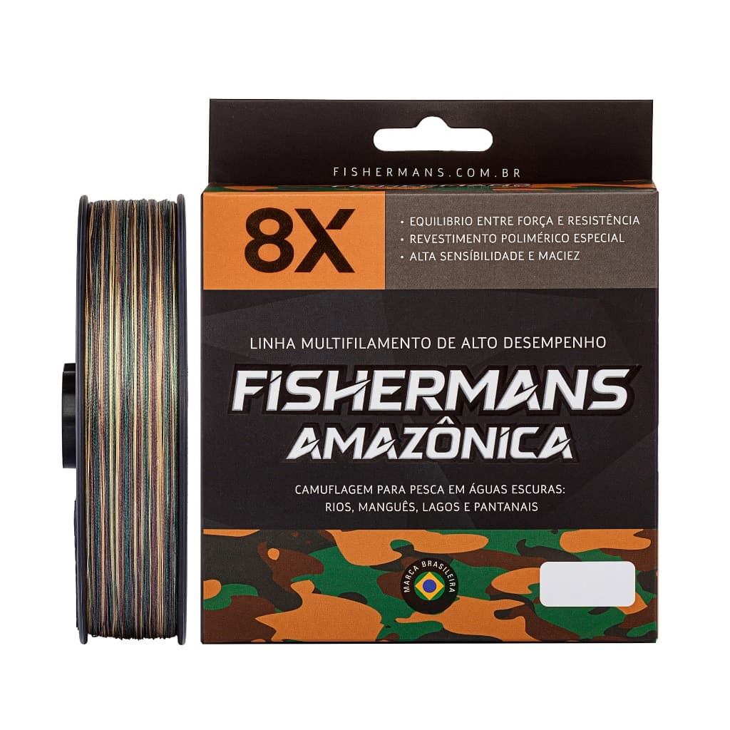 Linha De Pesca Fishermans Multifilamento 8x 150m