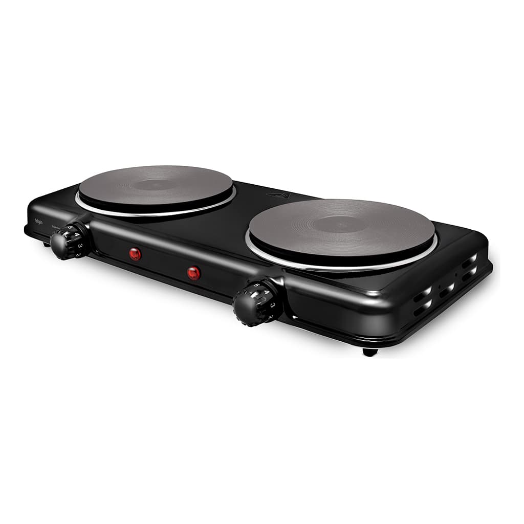 Fogão De Mesa Elétrico  Elgin Double Cook 2 Bocas 2000w