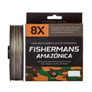 Fishermans Amazônica 8X Linha Para Pesca Multifilamento | 10 até 300 libras