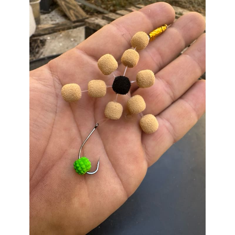 manhosinho de 8mm com anzol pinnacle de alta qualidade para  pesca de tambaqui tambacu etc