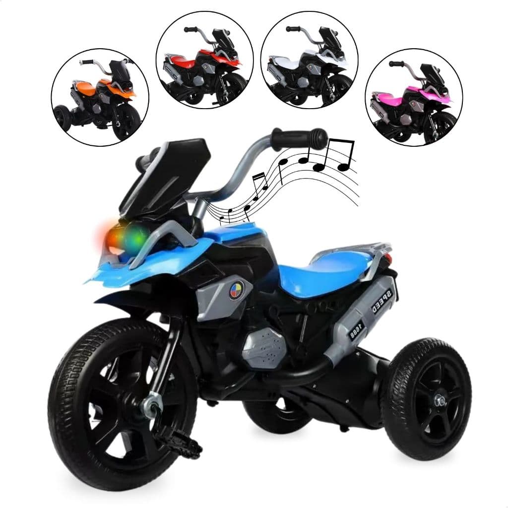 Triciclo Infantil Motoca 3 Rodas com Luz e Som
