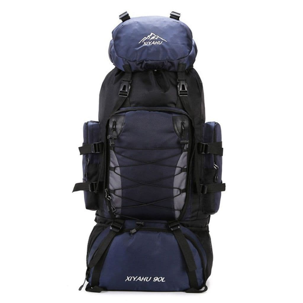Mochila Trilha Viagem Reforcada 90l Mochila Camping Cargueira Mochila Masculina Impermeável
