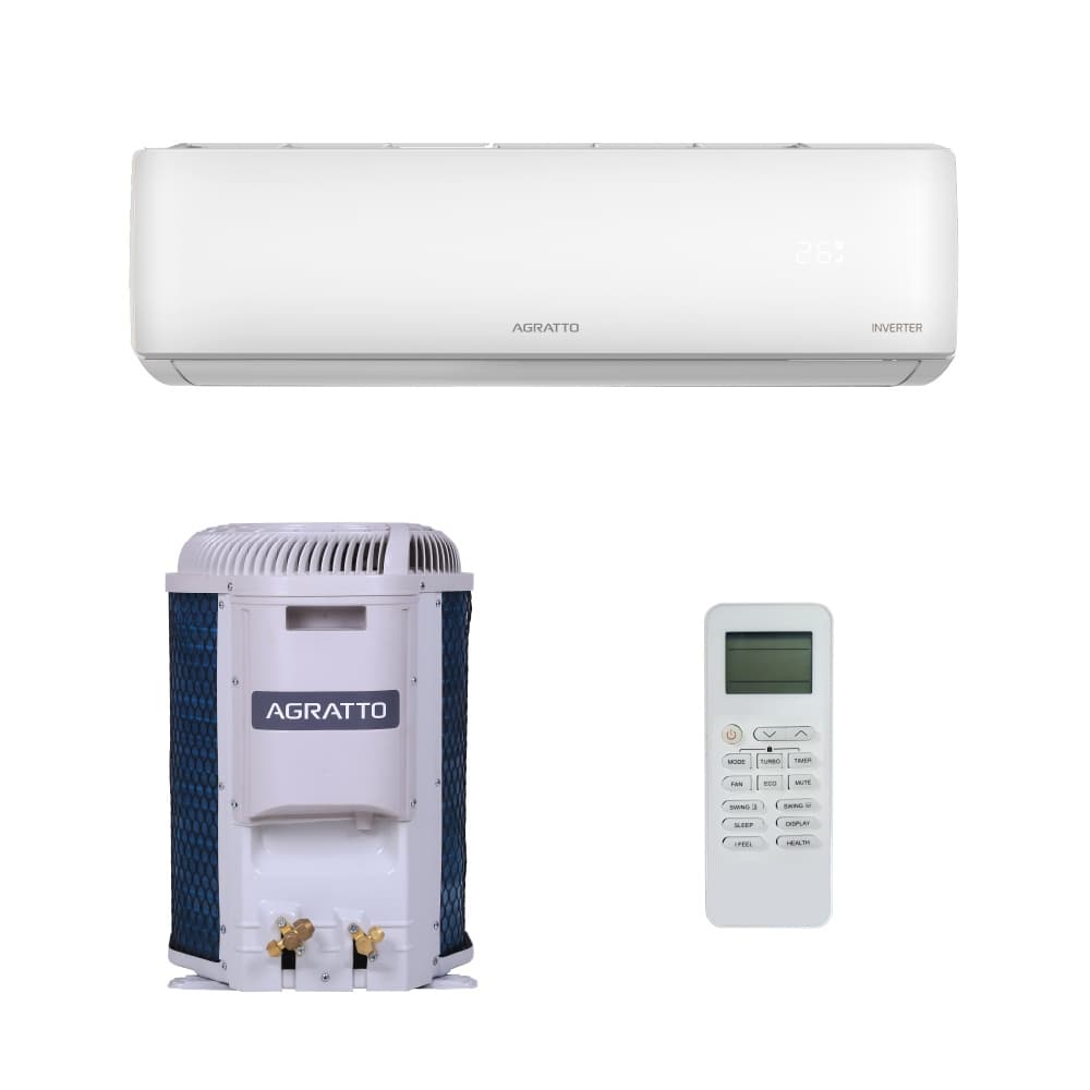 Ar Condicionado Split Hi Wall Agratto Zen Top Inverter 9.000 Btus Frio 220V R-32