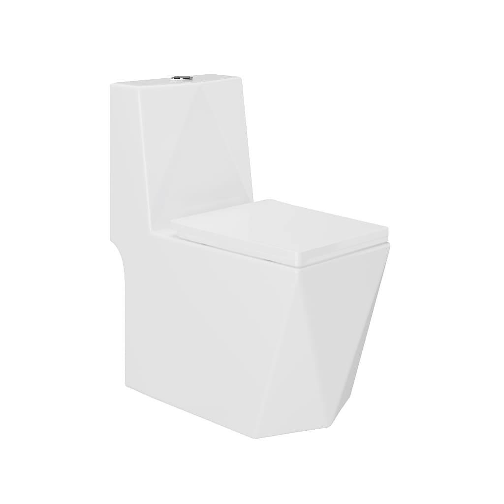 Vaso Sanitário Monobloco Cerâmica Modelo Diamante  - VAB0005 Tubrax