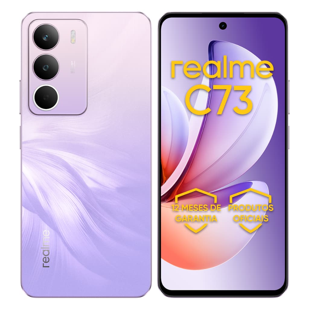 Smartphone Realme C73 4G 256GB + 8GB RAM 6,6" 120Hz 6000mAh NFC