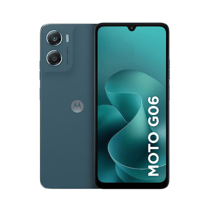 Smartphone Motorola Moto G06 - 128gb 12gb (4gb Ram + 8gb Ram Boost) E Camera 50mp Com Ai Bateria De 5200 Mah Tela 6.9 - Azul Marinho