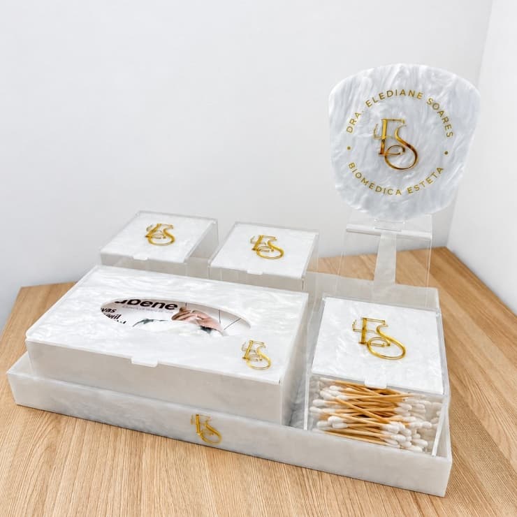 Kit Deluxe Personalizado Clínicas consultórios estética