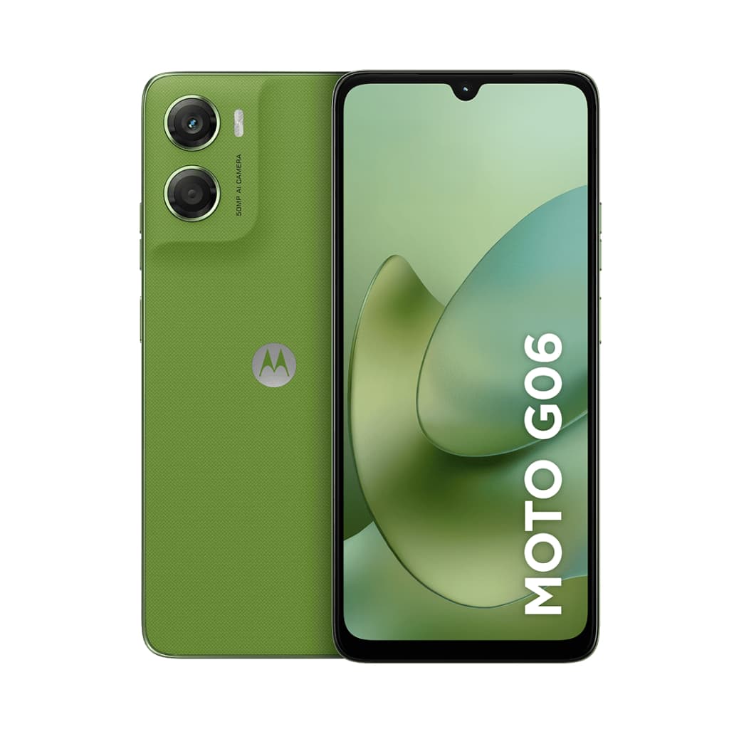 Smartphone Motorola Moto G06 256GB, 4G LTE, 12GB RAM Boostx, Câmera 50MP, Tela 6.9" - Verde