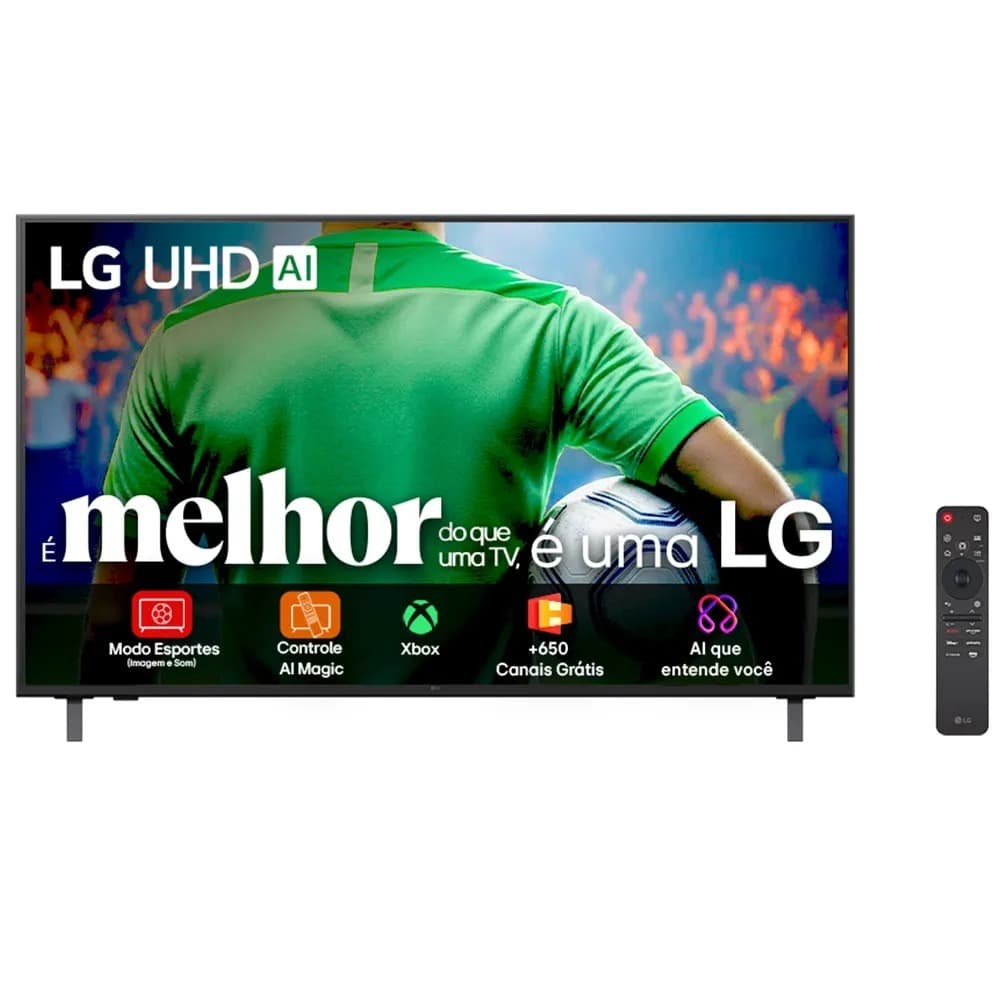 Smart Tv LG 65" Led, UHD 4k, 60 Hz, A7 Ai Processor 4k Gen8 65ua8550psa