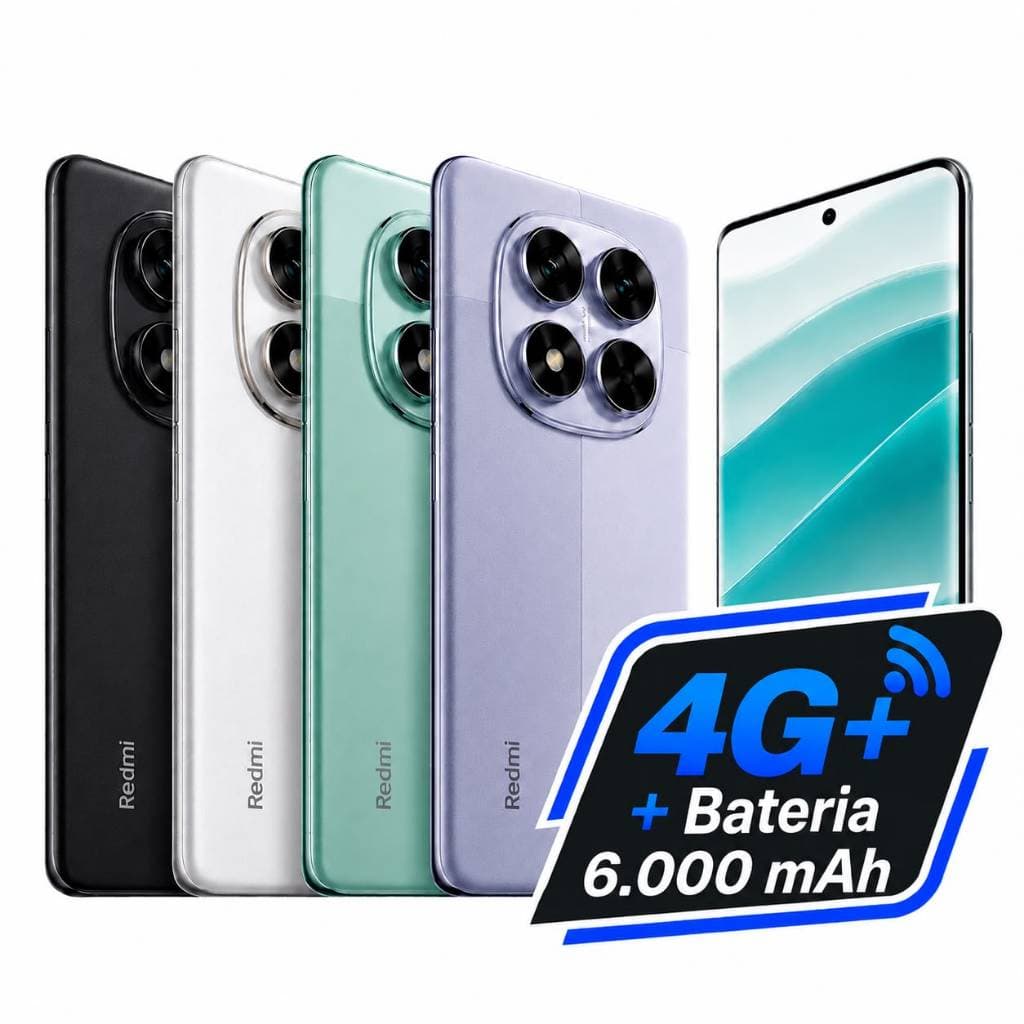 Celular Xiaomi Redmi Note 15 4G 256gb ou 128gb Versão Global Original (COM CAPINHA E PELÍCULA