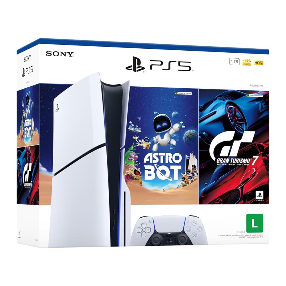 PlayStation 5 Slim Disk 1TB ASTRO BOT Gran Turismo7 Revisado