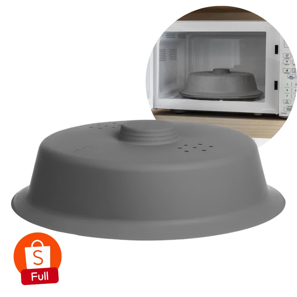 Tampa Para  Microondas 27x7 Anti Sujeira Respingos Protetora de Alimentos Eletrolux Brastemp Bpa Free