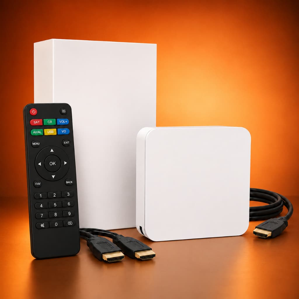 Kit Controle vê10 Unii Interativo TV com Fonte tds VêDEZ vit lici0