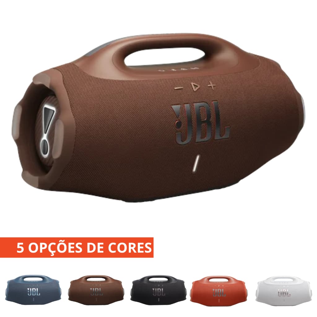 Caixa de Som Jbl Boombox 4 a Prova de Água - Marrom