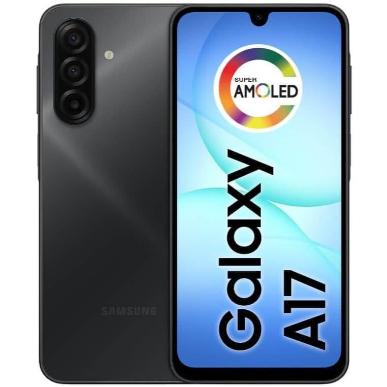 Smartphone Samsung Galaxy A17 4G 256GB 8GB RAM Câmera Tripla Traseira de até 50MP Selfie 13MP ​6.7