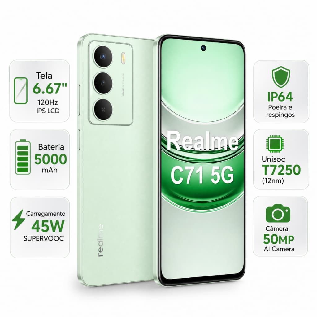 Realme C71 5G 256GB Global