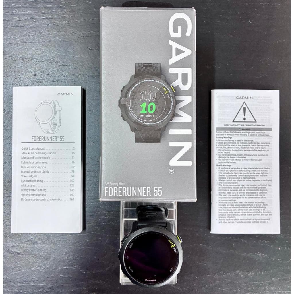 Relogio Smartwatch Garmin Forerunner 55 - Monitor Cardíaco, GPS