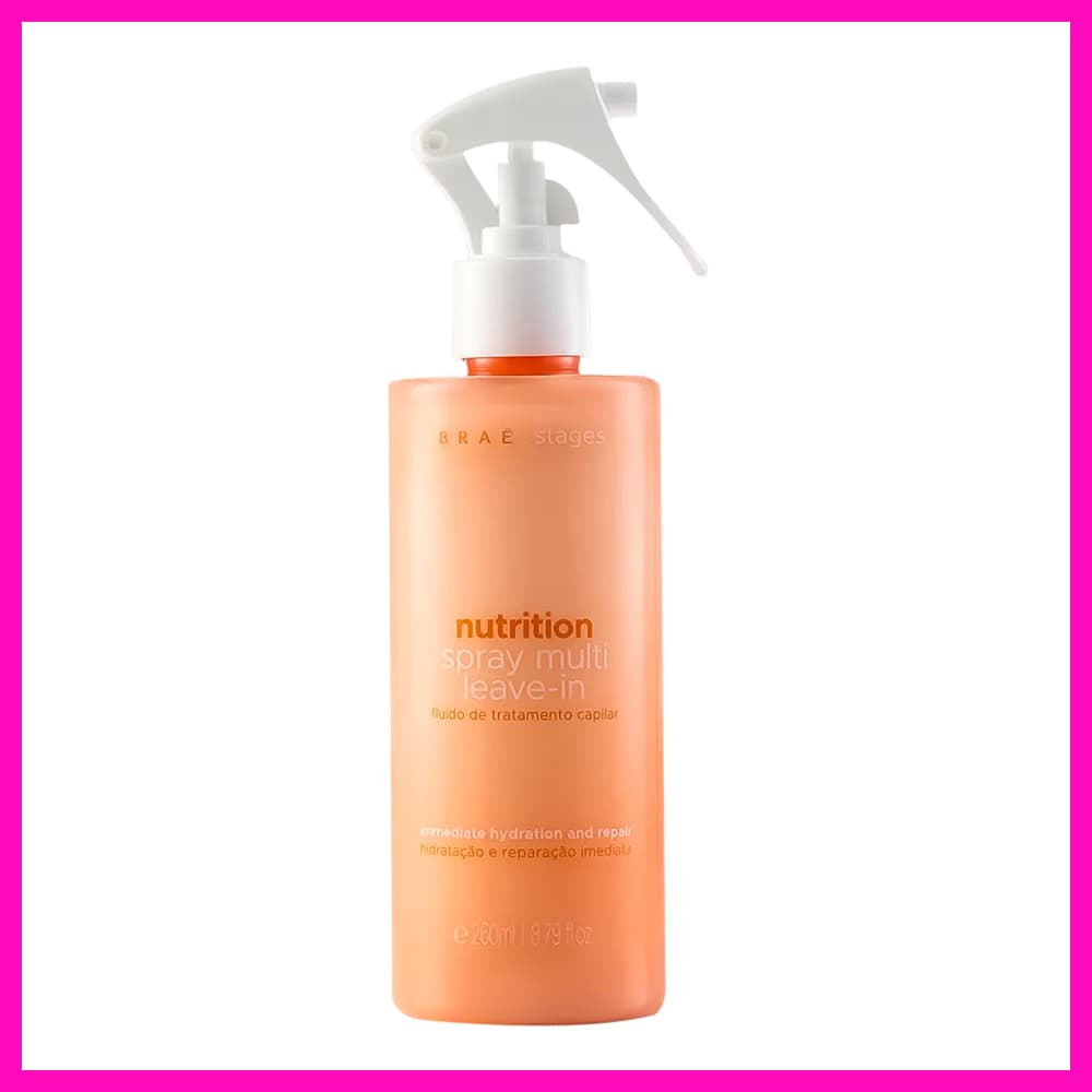 Braé Stages Nutrition Leave-In 260ml (Hidratação e Reparação Imediata
