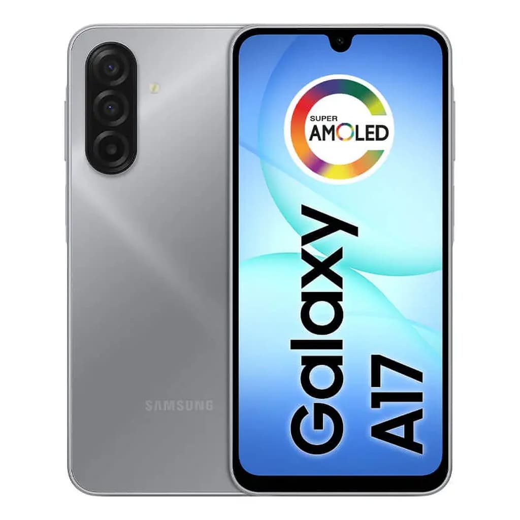 Celular Galaxy A17 4G Tela 6.7 128GB Super AMOLED Câmera Tripla 50MP Samsung - Cinza