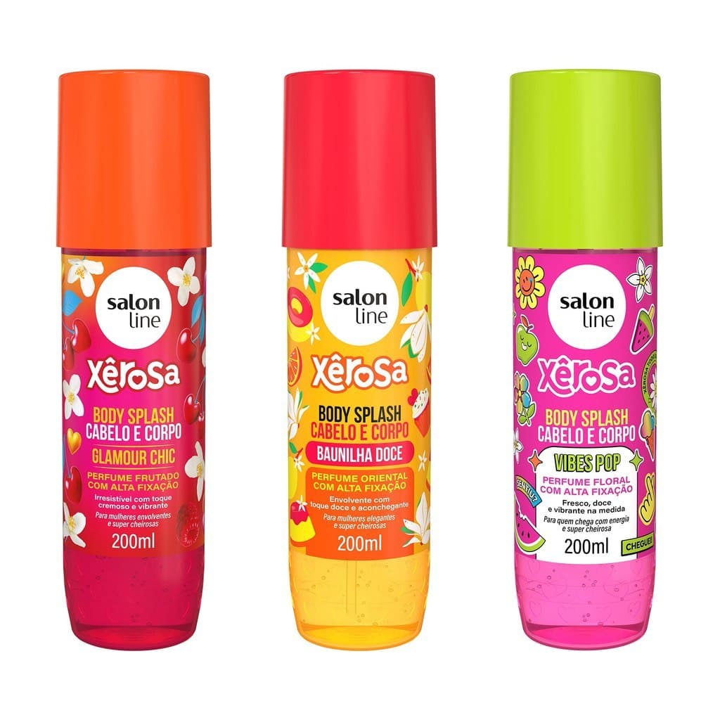 Kit Xerosa 3 Body Splash 200ml