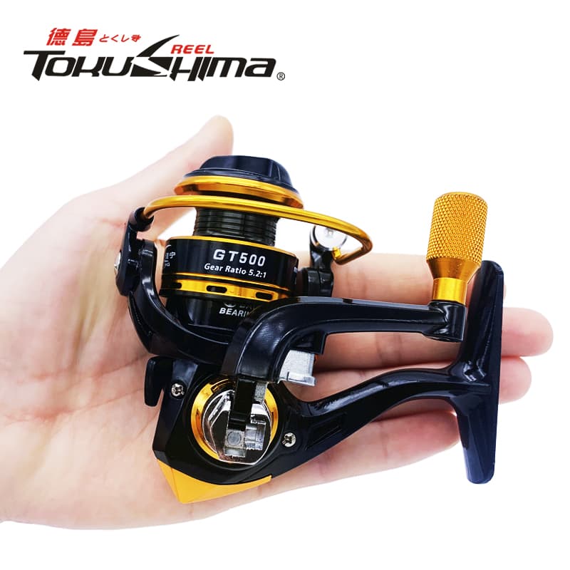 Mini Carretel De Jigging Série 500 , Pesca Em Água Salgada , 10kg , Metal Giratório De Alta Velocidade , Fundição Longa