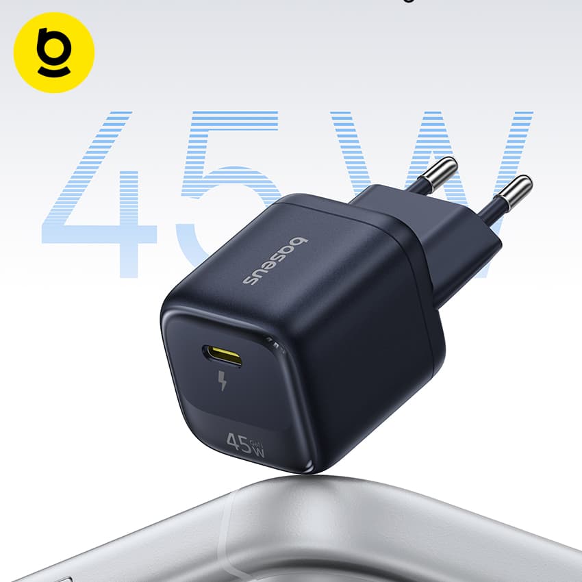 Fonte 20W Baseus Tipo-C para iPhone e Android