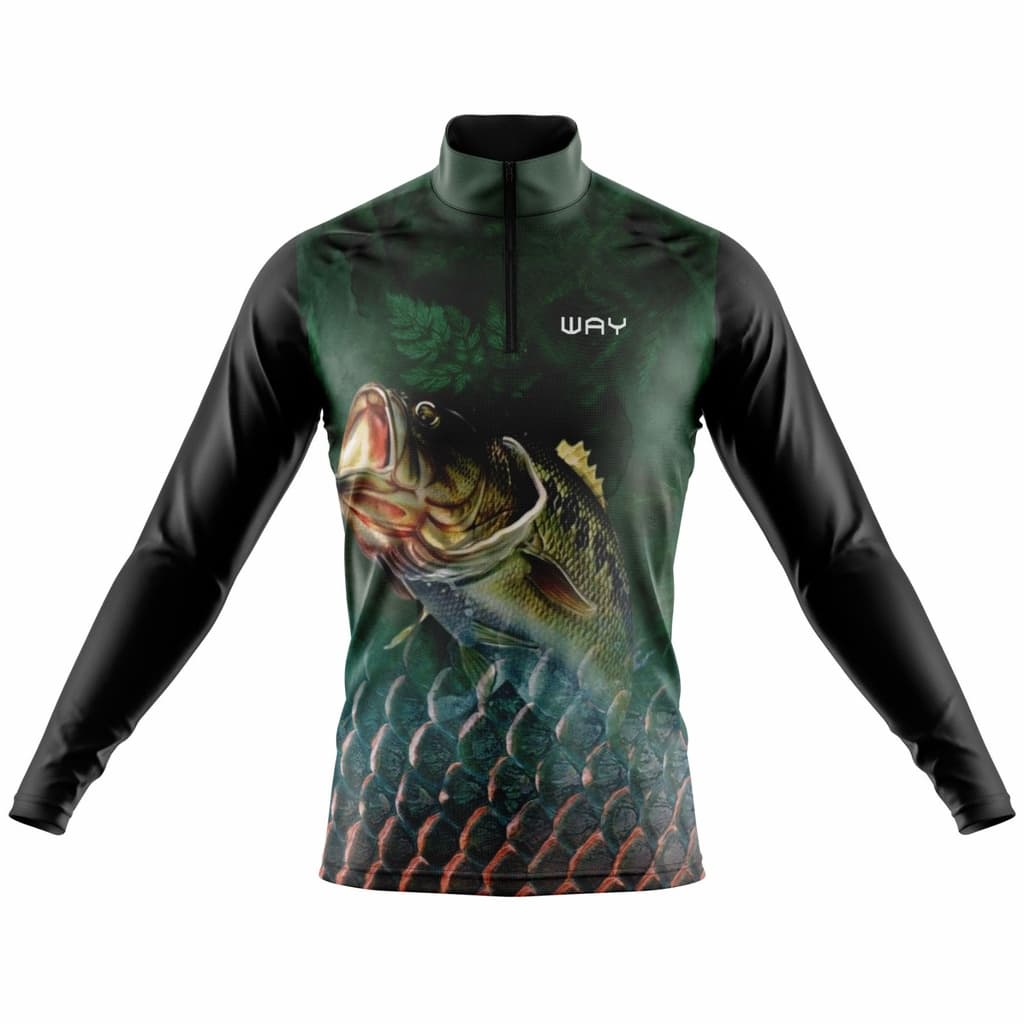 Camisa Camiseta Pesca Manga Longa Proteção Solar Uv Térmica