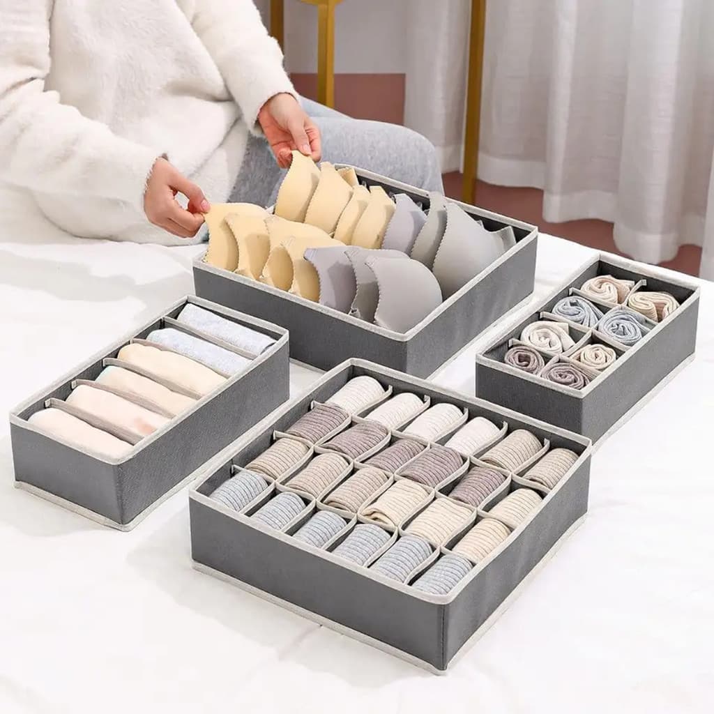 Kit 4 Colmeias Organizadoras com Divisórias