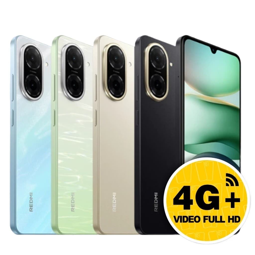 Câmera Xiaomi Redmi A5 4G 6.8 128gb 4gb Ram 32mpx - dourada
