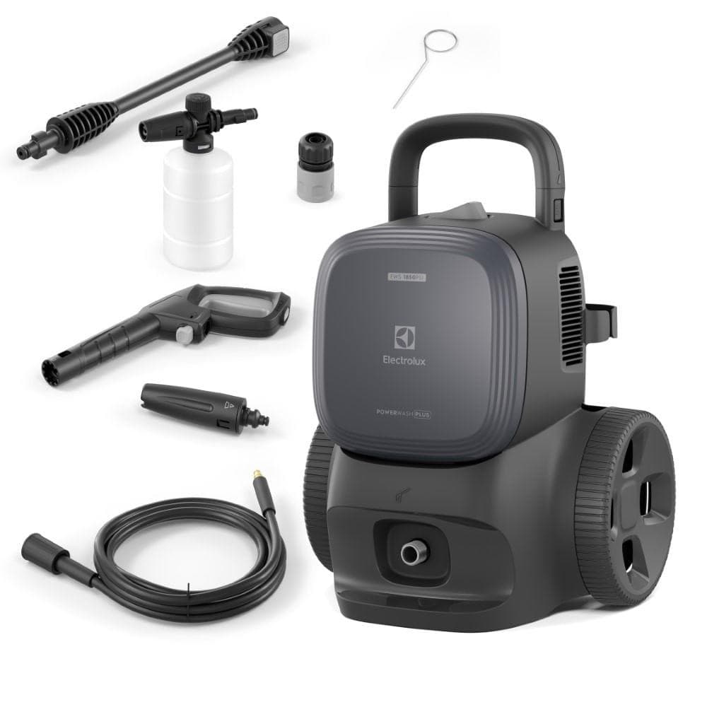 Lavadora de  Alta Pressão Electrolux 1850PSI 1500W PowerWash c/ Canhão de Espuma (EWS1850P