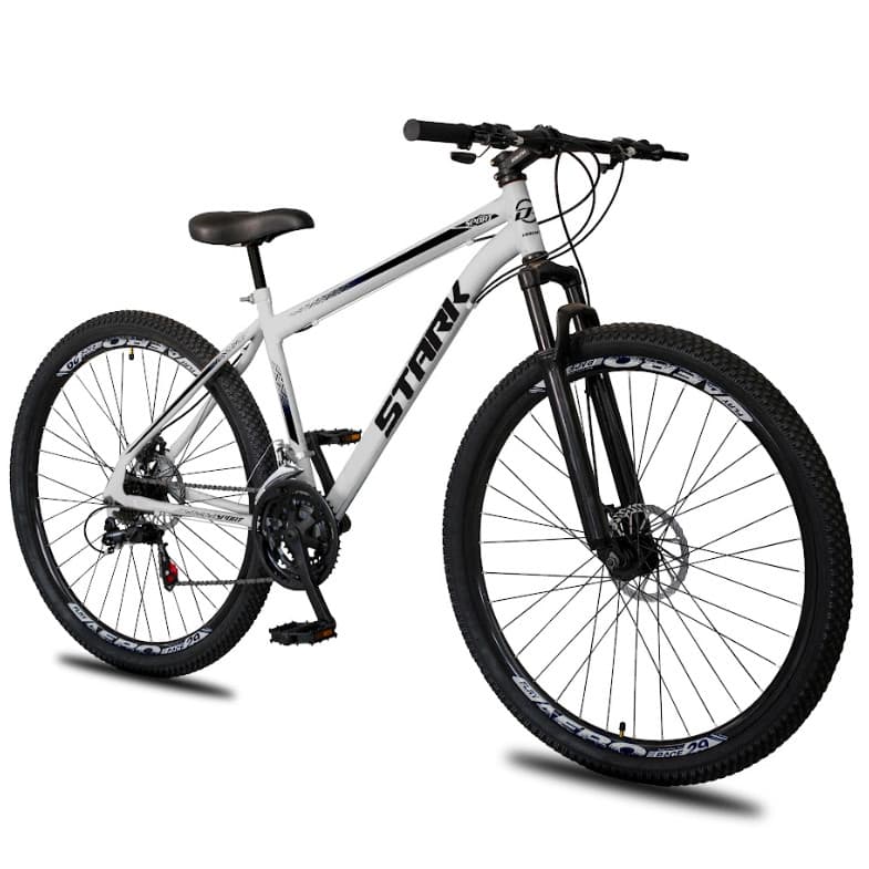 Bicicleta Aro 29 Stark Aço Carbono 21 Velocidades Freio à Disco Suspensão Tamanho 18