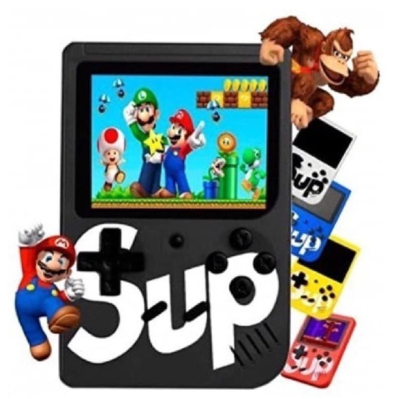 Mini Console Retro Sup Game Box Portátil 400 Jogos