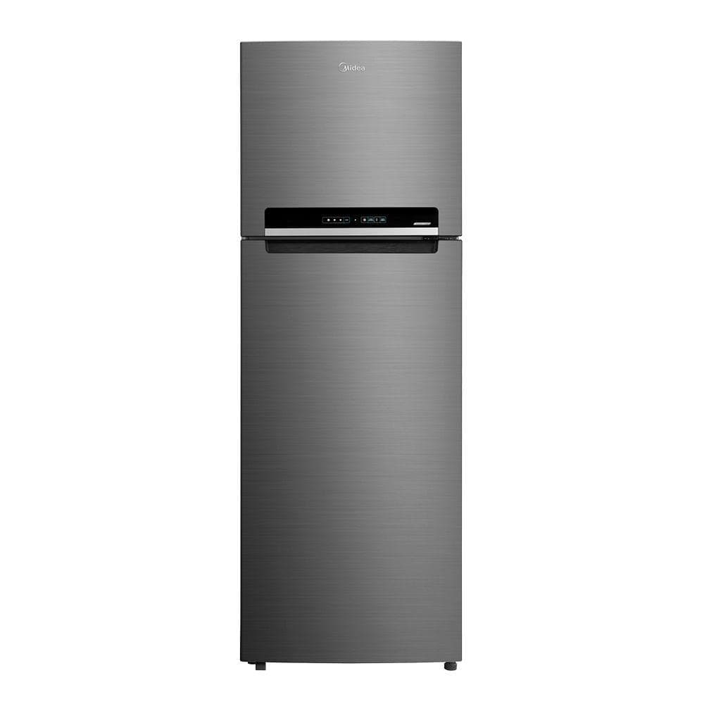 Geladeira Frost Free Duplex 394L Inverter Inox Midea MDRT533EVD461 110V