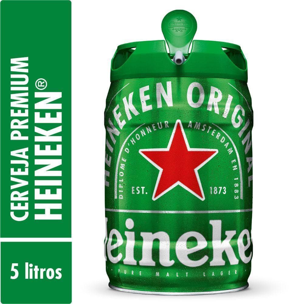 Barril de Cerveja Heineken 5 Litros