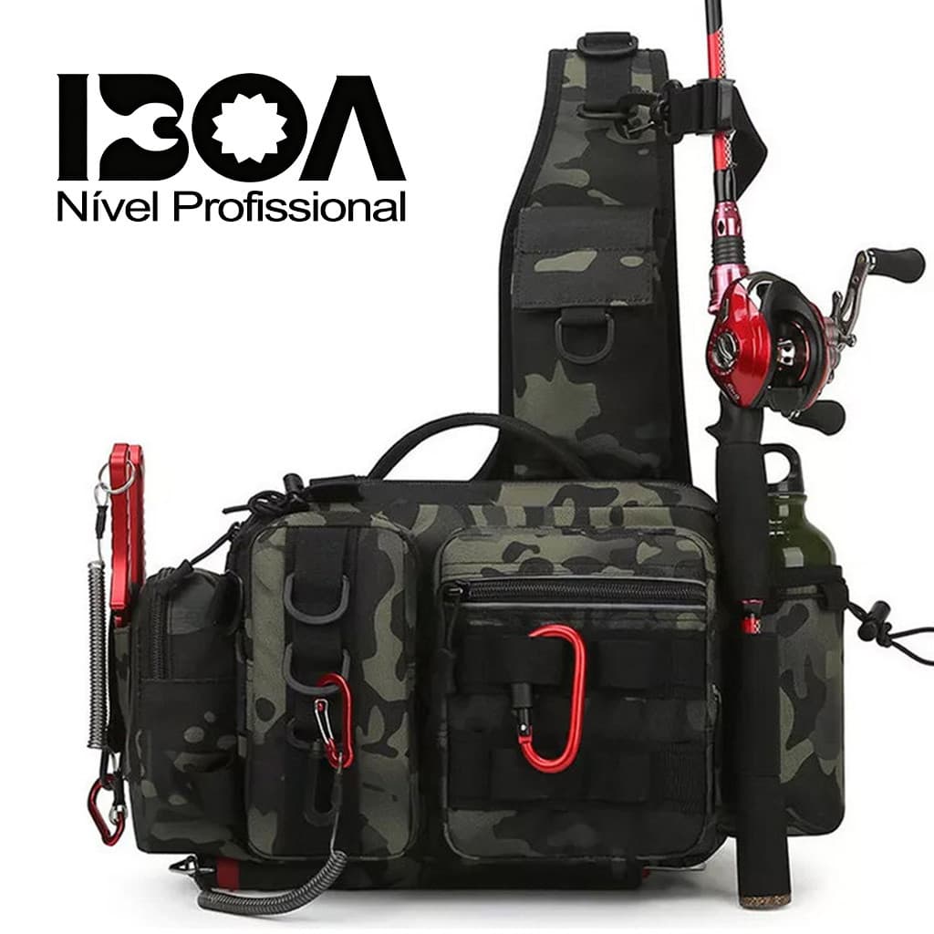 Pochete  Bolsa Mochila Impermeável Para Pesca Crossbody Pronta Entrega alta qualidade