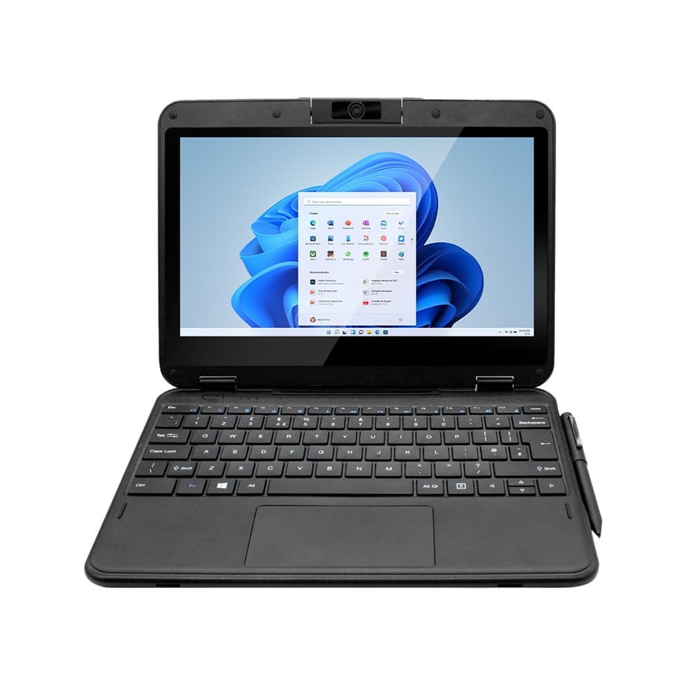 Notebook 2 em 1 Ultra, Windows 11 Home, Processador Intel Celeron, 128GB 4GB, Tela 11.6 Pol. HD - UB210 VIHT12KCH3S2S23 - 220V