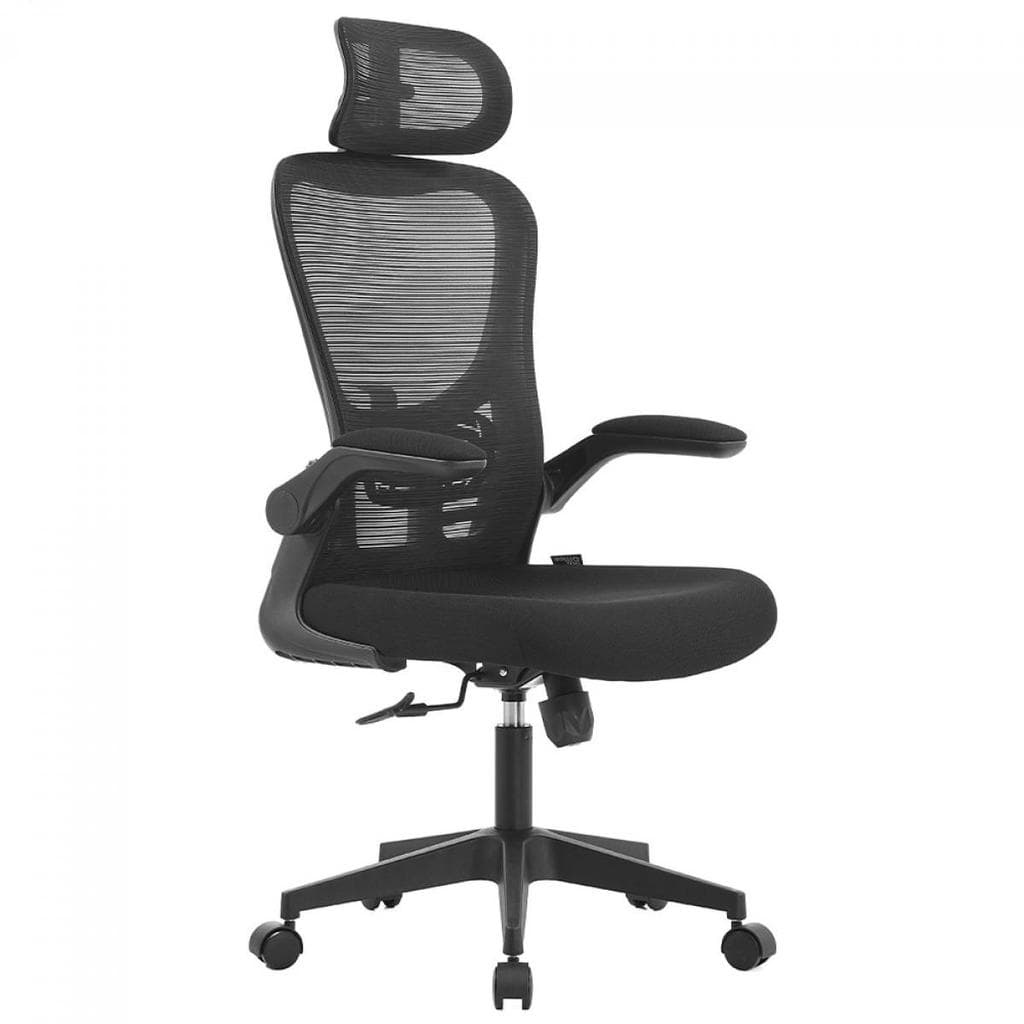 Cadeira De Escritório Dr. Office Handy V2, Mesh, Preta