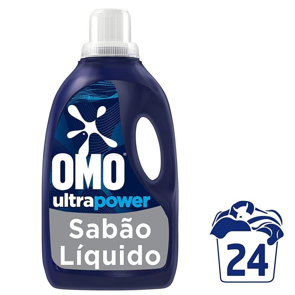 Lava-Roupas Líquido Omo Ultra ​Power 1,8l