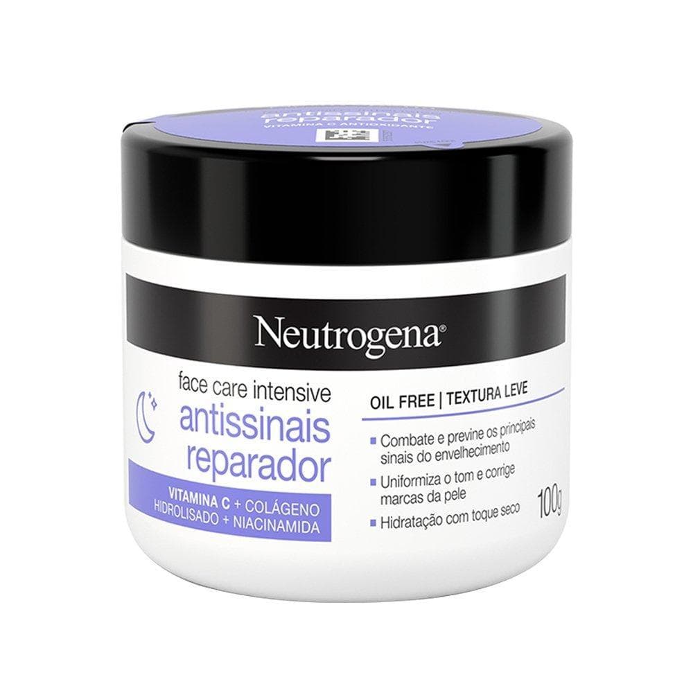 Hidratante Facial Neutrogena Face Care Antissinais Reparador 100g
