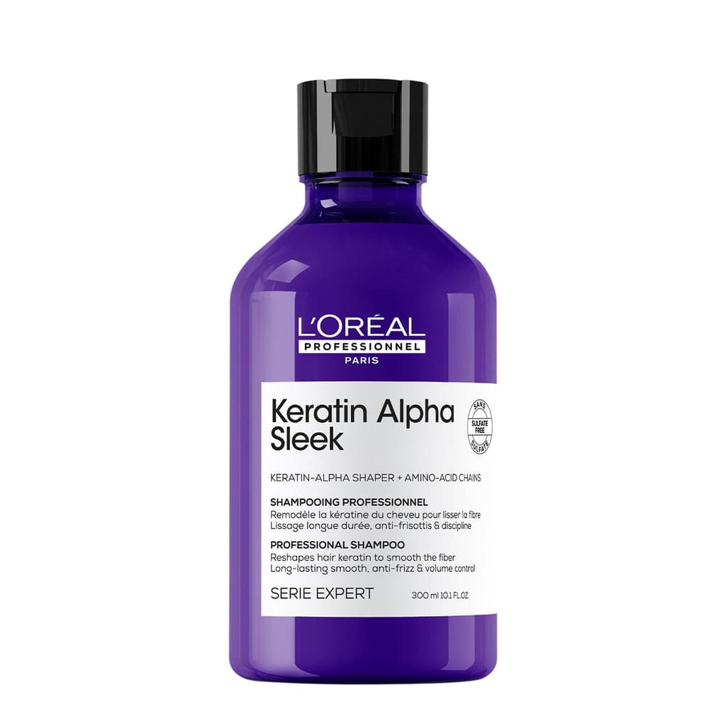 L'Oréal Professionnel Keratin Alpha Sleek Serie Expert  - Shampoo 300ml
