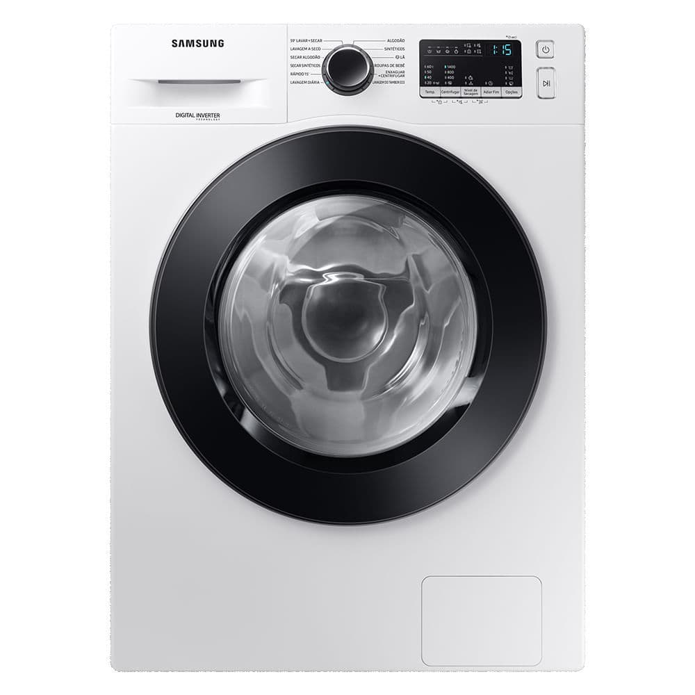 Lava e Seca Samsung com Digital Inverter 11kg - 12 Programas (WD11M