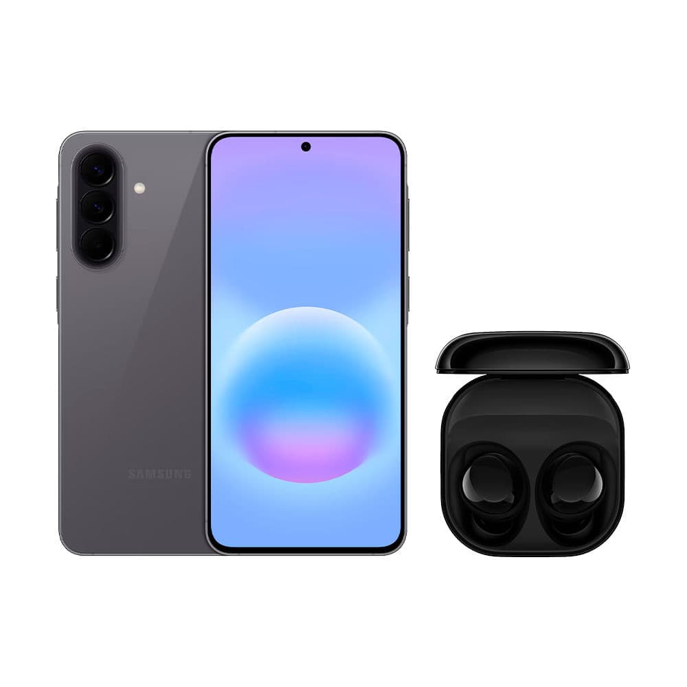 Galaxy A57 5G (256GB) Cinza + Galaxy Buds Core Preto