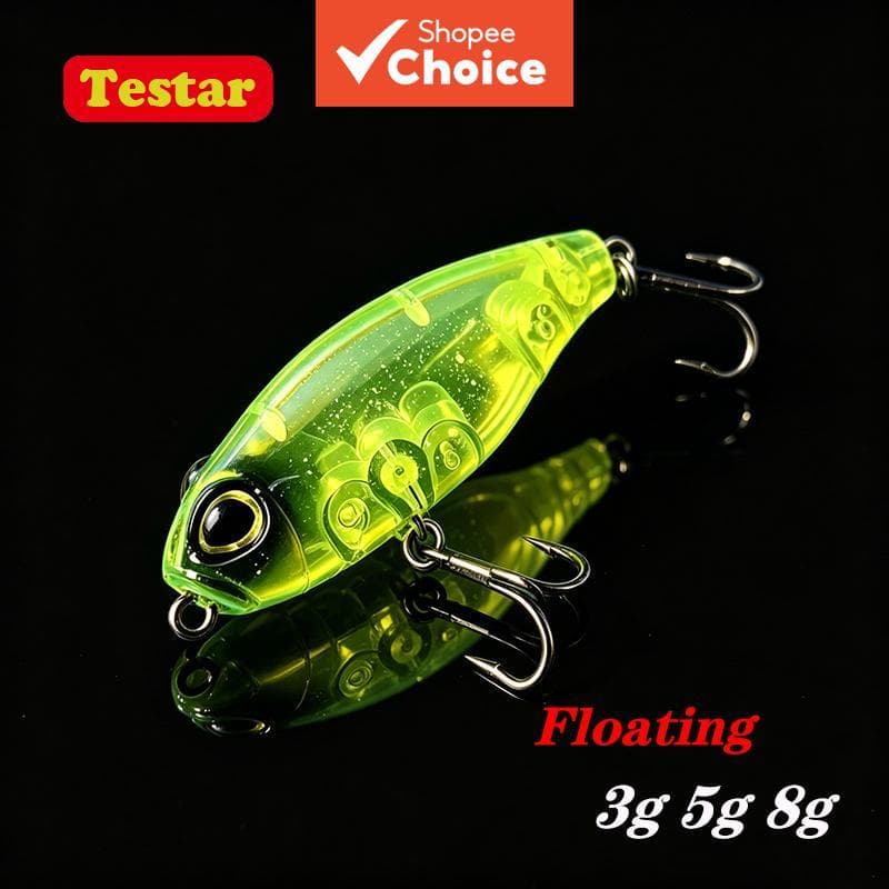 Iscas de Pesca Iscas Flutuantes Lápis 3g 5g 8g Stickbait Topwater Superfície Walk the Dog Iscas Duras Wobblers para