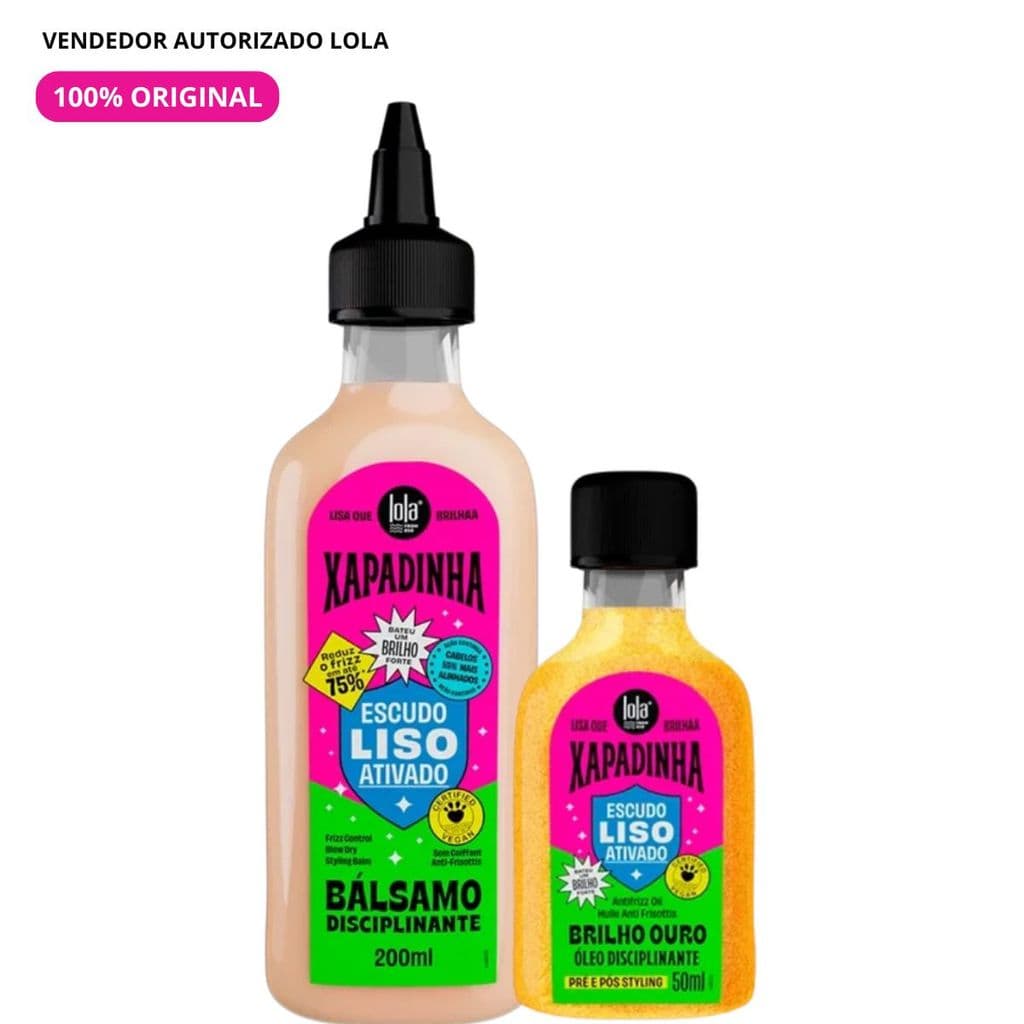 Kit Lola Cosmetics Xapadinha Òleo 50ml + Bálsamo 200ml