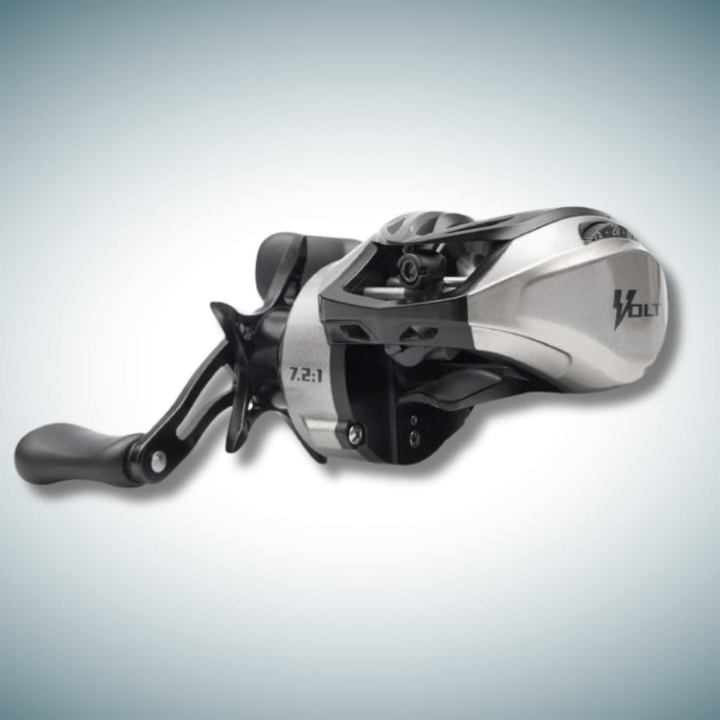 Carretilha Volt CW Drag 5kg Disco Carbono Tucunaré Traira Ultralight Isca Artificial 150g Barata