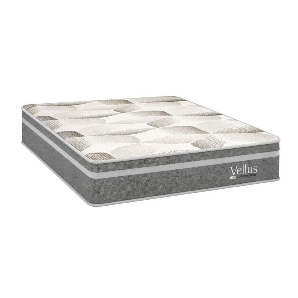 Colchão Casal Sr Life Vellus Ii Espuma D45 138x188x27cm Cinza