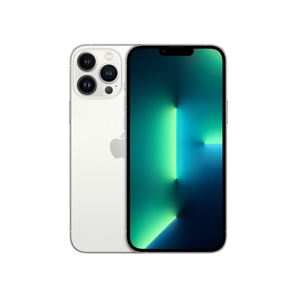 Usado: iPhone 13 Pro Max 128GB Prateado Bom - bateria 70% - Trocafy - Apple