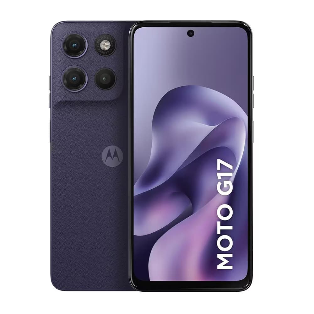 Motorola Moto G17 • 256GB • Tela 6,7” • Câmera 50MP • 4G